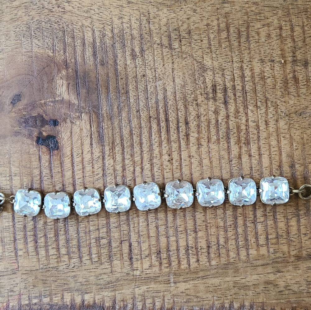 J crew crystal bracelet